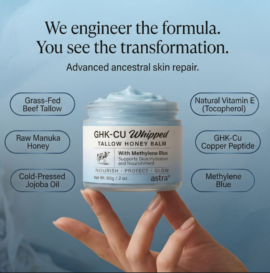 Ghk-Cu Beef Tallow Honey Balm