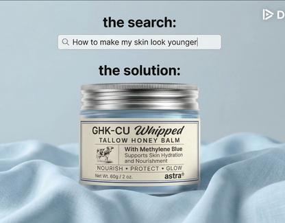 Ghk-Cu Beef Tallow Honey Balm